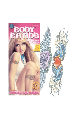 Tinsley Transfers All Accessories Swallows Body Band Tattoo