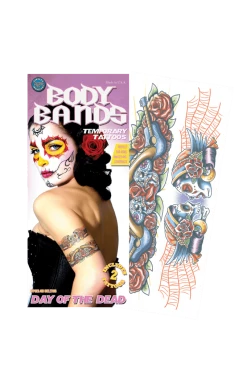 Tinsley Transfers All Accessories Gypsy Skull Body Band Tattoo
