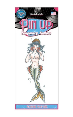 Tinsley Transfers Mermaids Mermaid Pin Up Tattoo Accessory