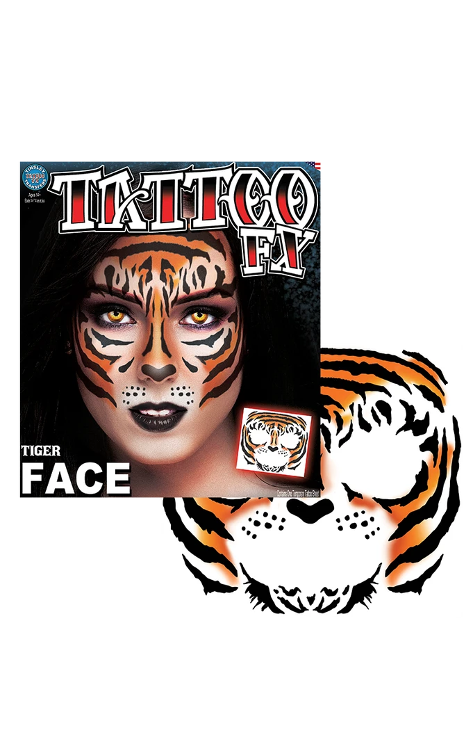 Tinsley Transfers Tiger Face Accessory Animals 3 Tinsley Transfers Tiger Face Accessory Animals