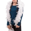 Bristol Novelty Long White Feather Boa