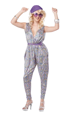 California Costumes All Decades /Era Costumes Womens 70s Boogie Fever Costume