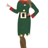 Smiffys Womens Classic Elf Costume