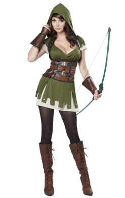 California Costumes Womens Robin Hood Costume British / UK