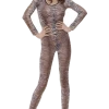 Smiffys Animals Tiger Print Bodysuit Costume 1 Smiffys Animals Tiger Print Bodysuit Costume