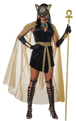 California Costumes Womens Bastet Egyptian Goddess Costume Around The World