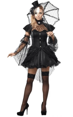 California Costumes Dolls Victorian Goth Doll Costume