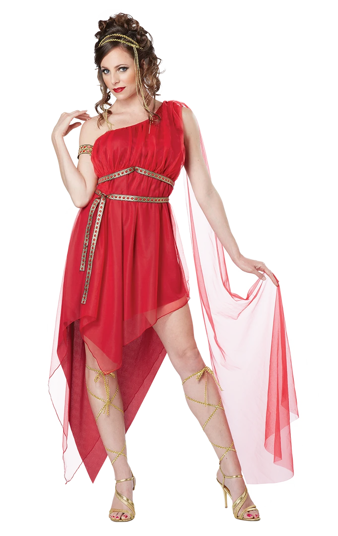 California Costumes Ruby Goddess Costume 3 California Costumes Ruby Goddess Costume