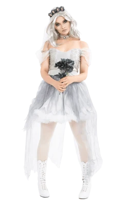 California Costumes Ghostly Bride Spirit Costume Wedding