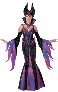 InCharacter Costumes Dark Sorceress Costume Fairytales