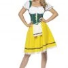 Smiffys Womens Yellow Bavarian Costume