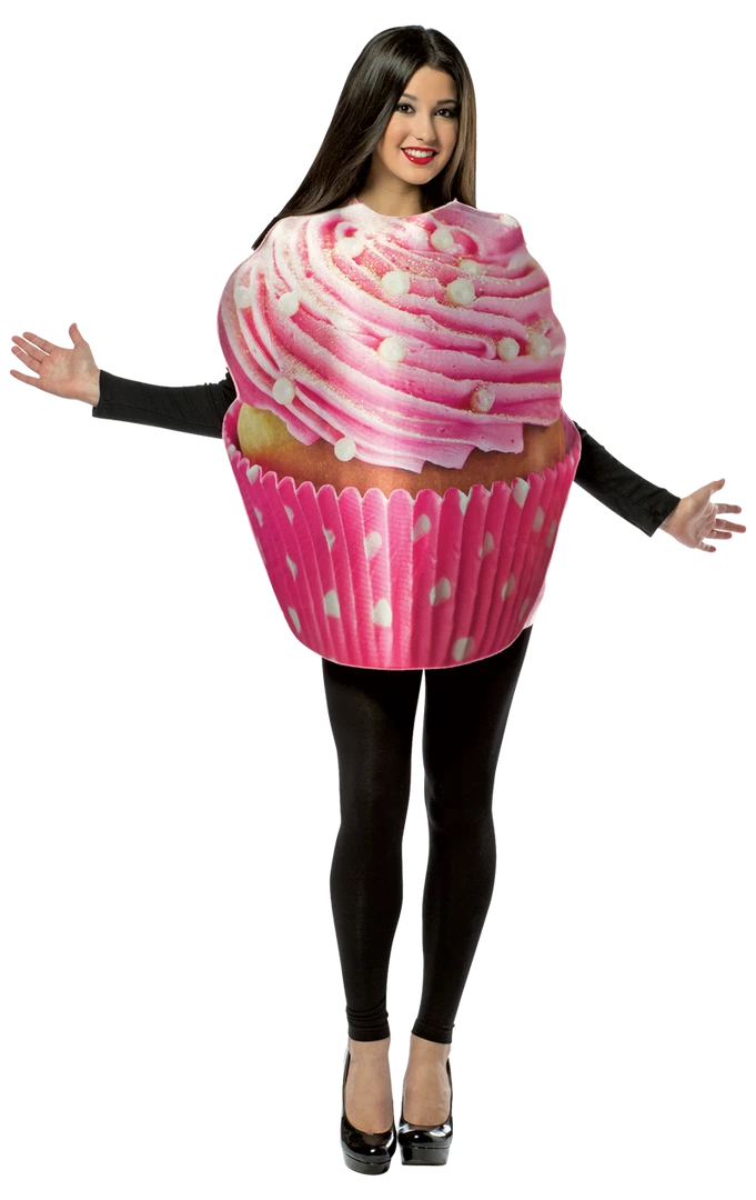Rasta Imposta Food & Drink Adults Frosted Cupcake Costume 3 Rasta Imposta Food & Drink Adults Frosted Cupcake Costume