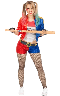 Rubies Womens Harley Quinn Movie Costume