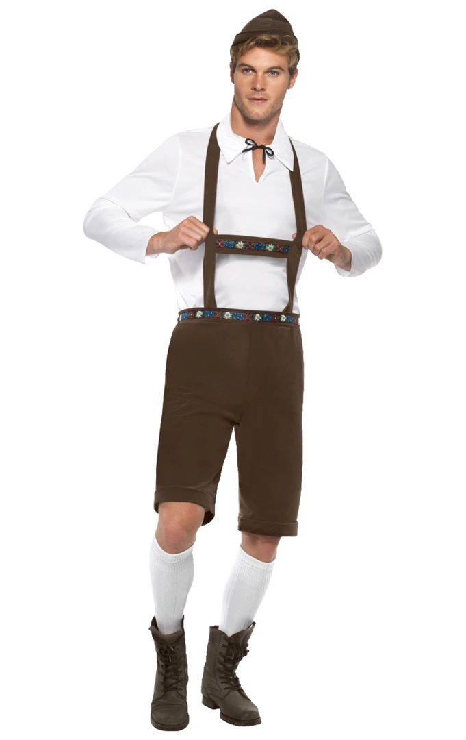 Smiffys Around The World Mens Bavarian Guy Costume 3 Smiffys Around The World Mens Bavarian Guy Costume