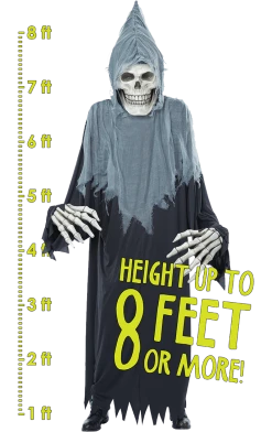 California Costumes Towering Reaper Costume Halloween
