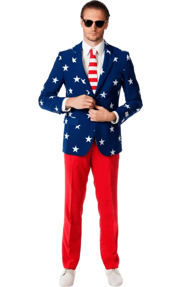 OppoSuits Stars & Stripes OppoSuit Costume 3 OppoSuits Stars & Stripes OppoSuit Costume