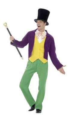 Smiffys Mens Willy Wonka Costume