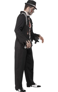 Smiffys Peaky Blinders Zombie Gangster Costume