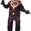 California Costumes Big Mouth Twisted Clown Costume 2 California Costumes Big Mouth Twisted Clown Costume