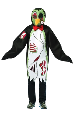 Rasta Imposta Adult Zombie Penguin Costume Animals