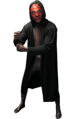 Body Republic Adult Darth Maul Zappar Morphsuit Costume Book Characters