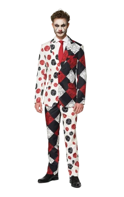 Circus Vintage Clown Halloween Suitmeister