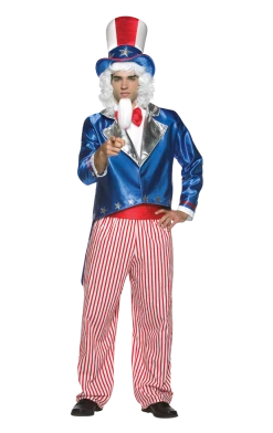 Rasta Imposta Mens Uncle Sam Costume