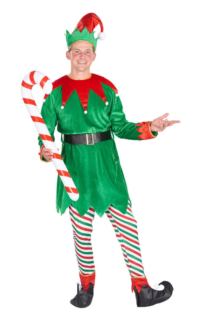 Generic Adult Deluxe Unisex Elf Costume 4 Generic Adult Deluxe Unisex Elf Costume
