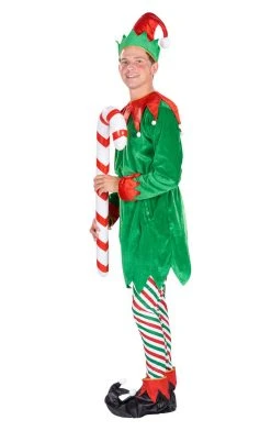 Generic Adult Deluxe Unisex Elf Costume 10 Generic Adult Deluxe Unisex Elf Costume