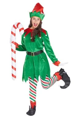 Generic Adult Deluxe Unisex Elf Costume 12 Generic Adult Deluxe Unisex Elf Costume