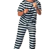 Rubies Mens Classic Prisoner Costume Cops & Robbers 2 Rubies Mens Classic Prisoner Costume Cops & Robbers