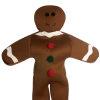 Generic Gingerbread Man Costume Food & Drink