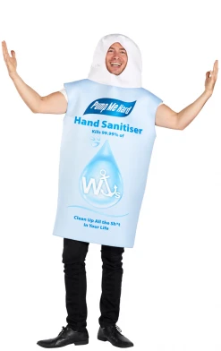 Orion Costumes Unisex Funny Hand Sanitiser Costume