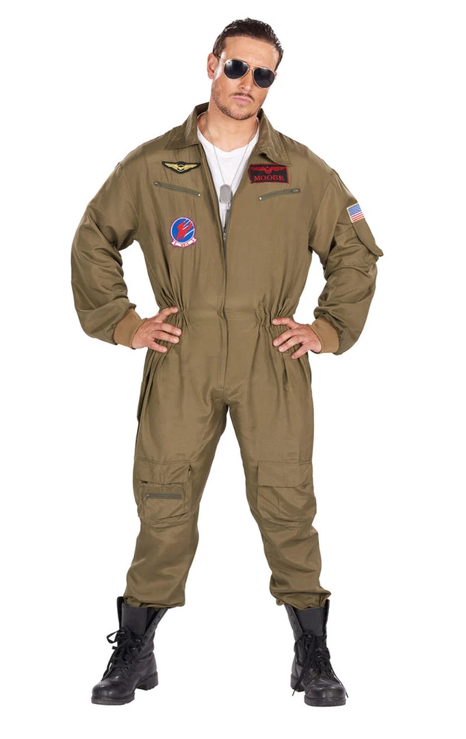 Orion Costumes Military Adult Fighter Pilot Aviator Costume 4 Orion Costumes Military Adult Fighter Pilot Aviator Costume