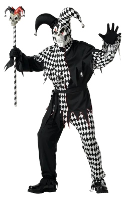 California Costumes Evil Sinful Jester Costume