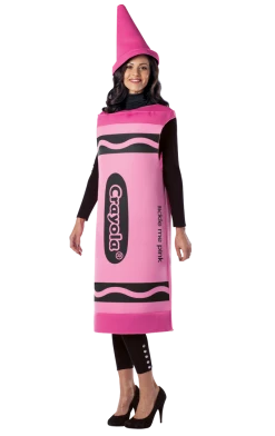 Rasta Imposta Crayons Crayola Crayon Costume - Tickle Me Pink