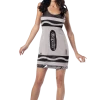 Rasta Imposta Crayola Silver Tank Dress Costumes Under £20