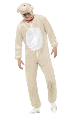Smiffys Animals Adult Lamb Costume