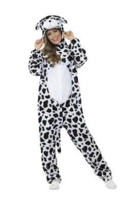 Smiffys Animals Adult Dalmatian Dog Costume