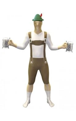 Body Republic Morphsuit Lederhosen Costume
