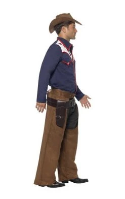 Smiffys Mens Rodeo Cowboy Costume American / USA