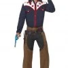 Smiffys Mens Rodeo Cowboy Costume American / USA