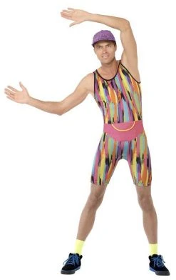 Smiffys Mens Mr Energizer Workout Costume