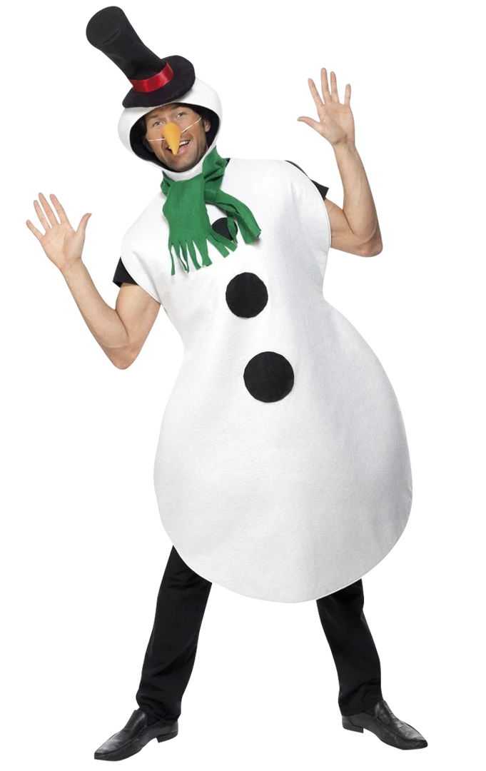 Smiffys Christmas Snowman Costume 3 Smiffys Christmas Snowman Costume