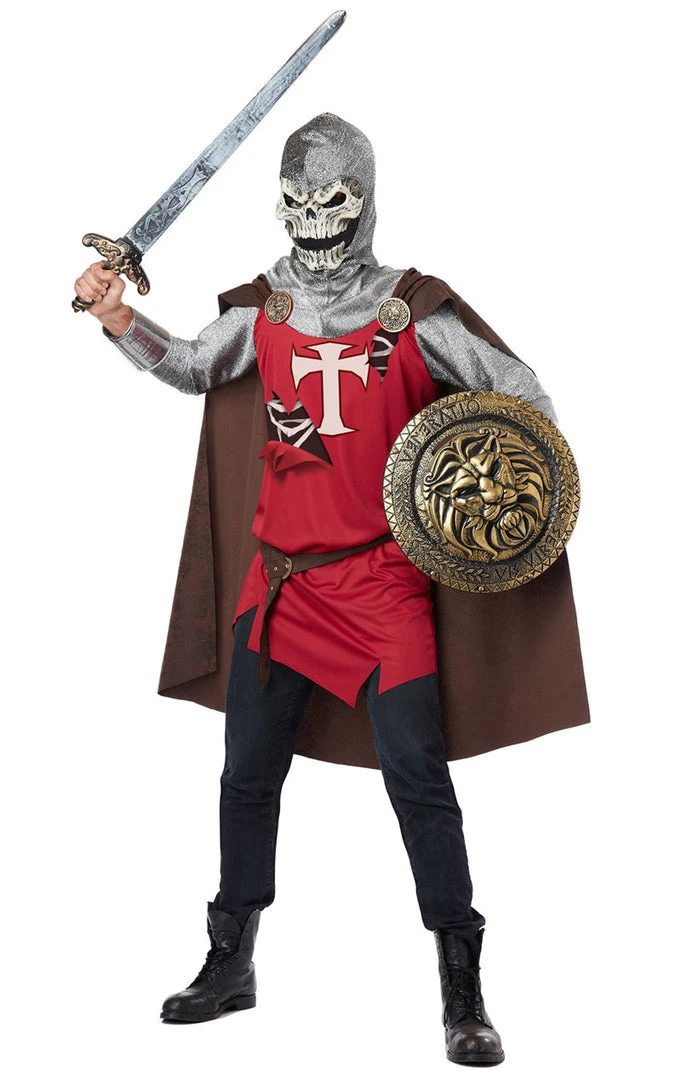 California Costumes Book Characters Adult Skull Knight Costume 3 California Costumes Book Characters Adult Skull Knight Costume