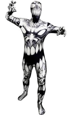 Body Republic Morphsuits Monster Mouth Morphsuit Costume
