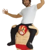 Body Republic Wrestler Piggyback Costume