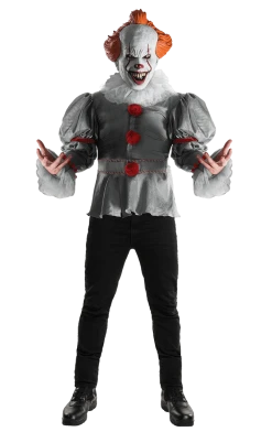 Rubies Circus Mens Pennywise The Clown IT Costume