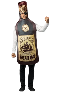 Rasta Adult Rum Costume Food & Drink