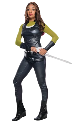 Rubies Womens Guardians Of The Galaxy Gamora Costume
